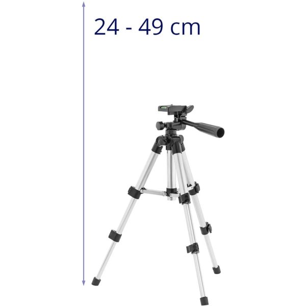 Statīva statīva krosa lāzera 24-49 cm pavediens 1/4 ''