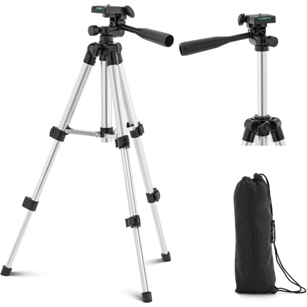 Statīva statīva krosa lāzera 27-60 cm pavediens 1/4 ''