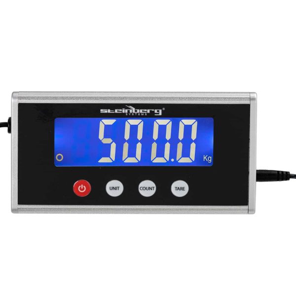 Platformas noliktavas svars 1000 x 500 mm LCD 500 kg / 100 g