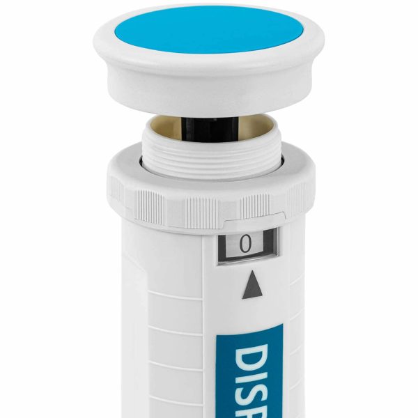 Laboratorijas pudeļu dozators ar pretvārstu 10-60 x 1 ml