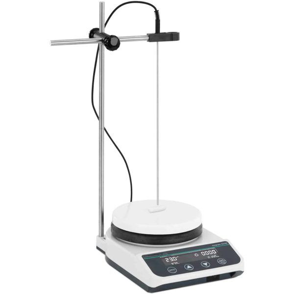 Laboratorijas magnētiskais maisītājs ar sildīšanu 0-260 C 50-1500 apgr./min