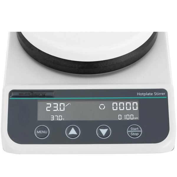 Laboratorijas magnētiskais maisītājs ar sildīšanu 0-260 C 50-1500 apgr./min