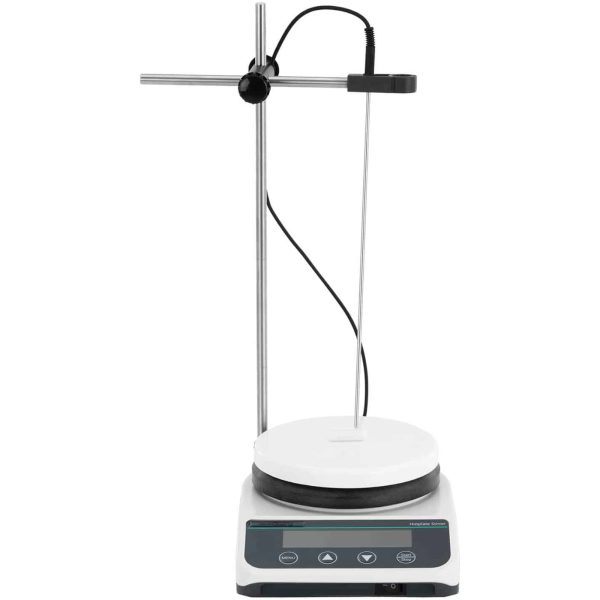 Laboratorijas magnētiskais maisītājs ar sildīšanu 0-260 C 50-1500 apgr./min