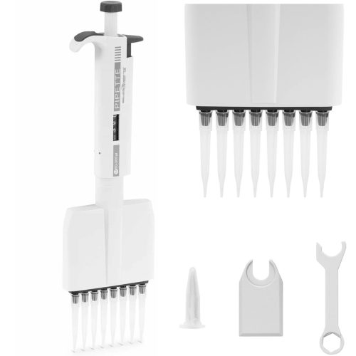 Laboratorijas pipetes 8 kanāla rokasgrāmata 0