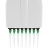 Laboratorijas pipete 8 kanāla rokasgrāmata 0,005-0,05 ml