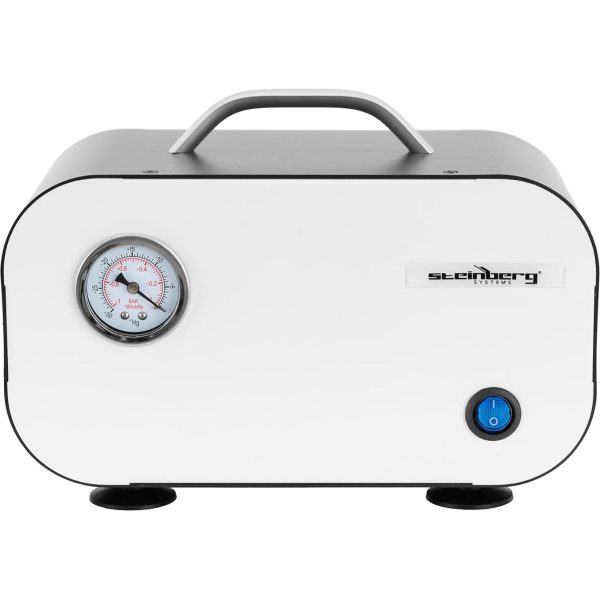 Laboratorijas vakuuma sūknis ar glītu bez spiediena mērītāja 30 L/min 50 W