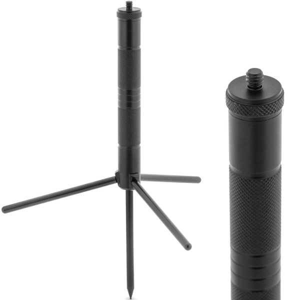 Mini statīvi ar iesmu kameras krusteniskajam lāzerim 15-17 cm pavedienā 1/4 ''