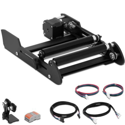 Rullīšu rotācijas stiprinājums lāzera gravēšanas diapazonam 3-200 mm