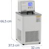Digitālās laboratorijas vannas no -20 līdz 100 C 6 L 1000 W