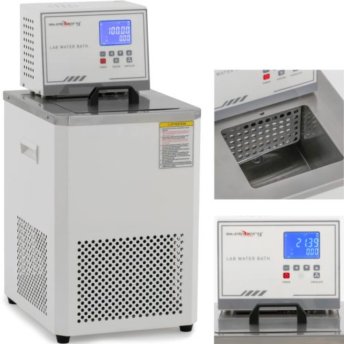Digitālās laboratorijas vannas no -20 līdz 100 C 6 L 1000 W
