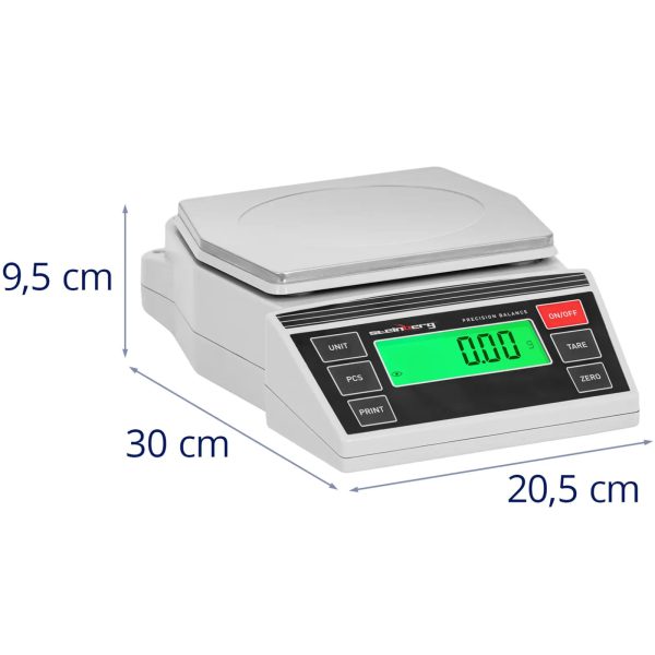 Labilatory Labilative Lach LCD LCD 0,2-3000G / 0,01 g