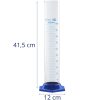 Laboratorijas tērauda cilindrs ar 1000 ml stikla pipetes