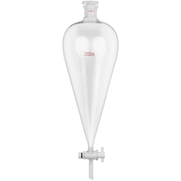Laboratorijas transporta stikla transplantāts 2000 ml sagriezts 24/29
