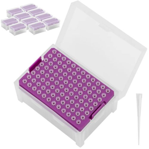 Pipette 10 ul. Iela bez dnazy/rnazy - komplekts 10 x 96 gab.