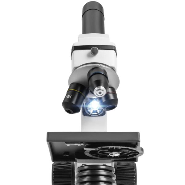 Optiskās skolas mikroskopa monokulārā LED paplašināšanās 40-400X