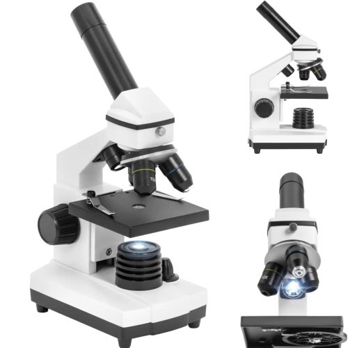 Optiskās skolas mikroskopa monokulārā LED paplašināšanās 40-400X