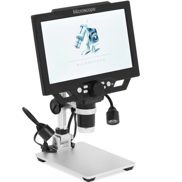 Digitālais mikroskops ar LCD Full HD 16 MP 1600X displejs