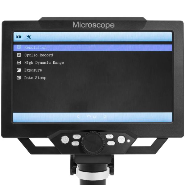 Digitālais mikroskops ar LCD Full HD 16 MP 1600X displejs