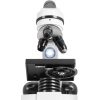 LED skolas optiskais mikroskops baterijām vai barošanas avota palielināšana 40-400X