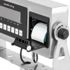 Platformas svars ar etiķetes printeri uz LCD riteņiem 60 x 50 cm 600 kg / 100 g