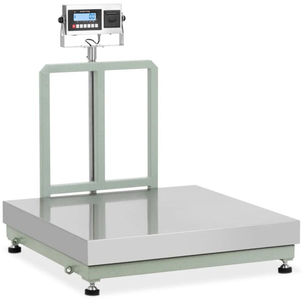 Platformas svars ar 100 x 100 cm 300 kg / 20 g LCD etiķetes printeri