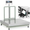 Platformas svars ar 100 x 100 cm 800 kg / 100 g LCD etiķetes printeri