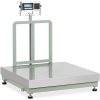 Platformas svars ar 100 x 100 cm 1000 kg / 100 g LCD etiķetes printeri