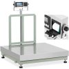 Platformas svars ar 100 x 100 cm 1000 kg / 100 g LCD etiķetes printeri