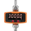 Suspendēts uzglabāšanas āķa svars ar LED tālvadības pulti 3000 kg / 1 kg
