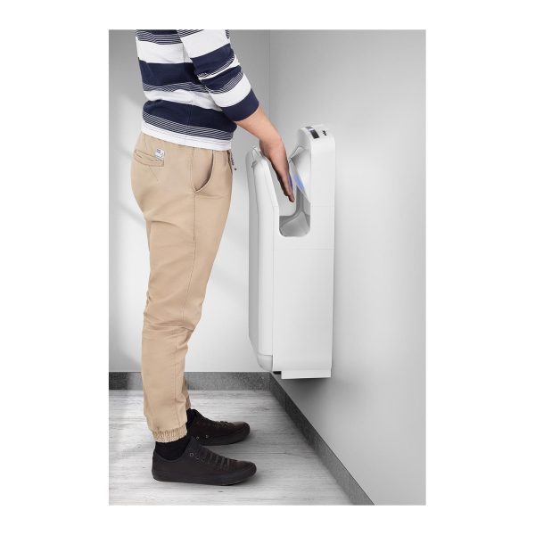 Sienas kabatas žāvētājs. Elektriskā balta 1650W fiziskā Oria balta