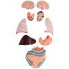 10040349-4 Cilvēka ķermeņa 3D anatomiskais modelis 27 elementi 76 cm