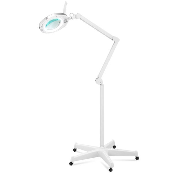 Kosmētikas palielināšanas lampa ar palielināmo stikla mobilo tālruni 5 DPI 60X LED diametrs 127 mm