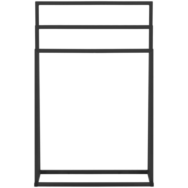 Statīva pakaramais 3 bezmaksas grīdas dvieļiem tērauds 55 x 21,5 x 84 cm tumši pelēks