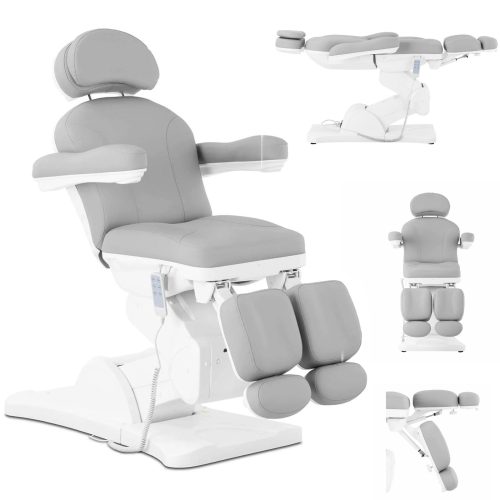 Podoloģiskais krēsls pedikīra spa Ercolano tetovējumam - pelēks