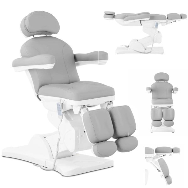 Podoloģiskais krēsls pedikīra spa Ercolano tetovējumam - pelēks