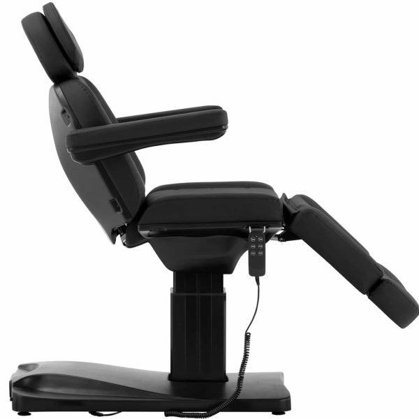 Elektriski kontrolēts kosmētikas krēsls uz Physa Rovigo Black