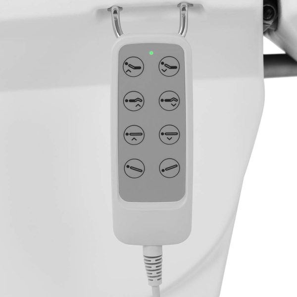 Kosmētiskais krēsls Battipaglia elektriskā spa masāžas tetovējumam - balts