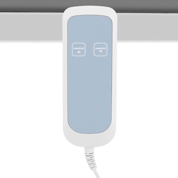 Gultas kosmētikas galds elektriskajai masāžai 150 kg pesaka - pelēks