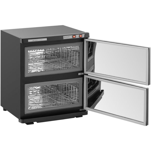 Dvieļu sildītājs ar UV sterilizāciju 32 L 450 melnā krāsā
