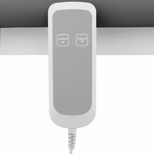 Gultas kosmētikas galds elektriskajai masāžai 1 dzinējs 200 kg lille - pelēks