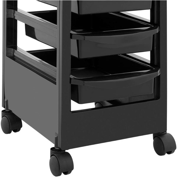 10040538-3 Frizūras palīgs ar rokturi žāvētājam 5 atvilktņu plaukts 495 x 284 mm