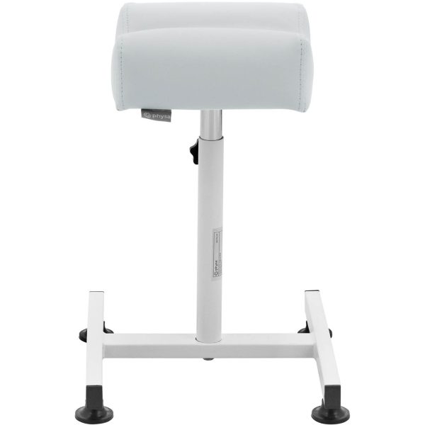 Kosmētikas pēdu balsts pedikīra regulējamā augstumā līdz 67 cm līdz 80 kg - gaiši pelēks