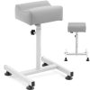 Kosmētikas pēdu balsts pedikīram 24x22cm augstums 47-67cm - pelēks