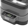 Kosmētiskā ultraskaņas mazgātājs elektronikas rotaslietu instrumentiem 1,2 L 70 W