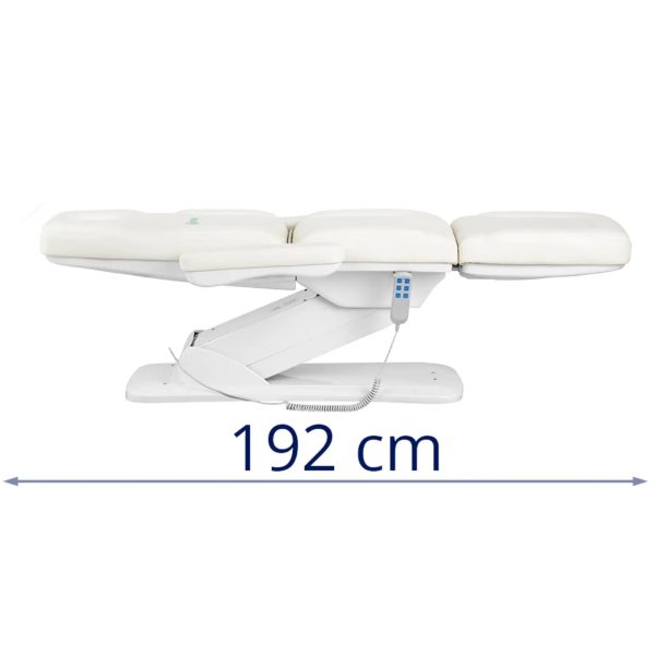 Kosmētikas krēsls spa tetovējumu masāžai 150 kg bitonto - balts