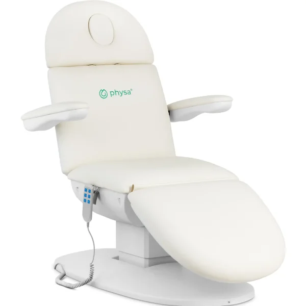 Kosmētiskais krēsls spa tetovējuma masāžai 150 kg Teramo - balts