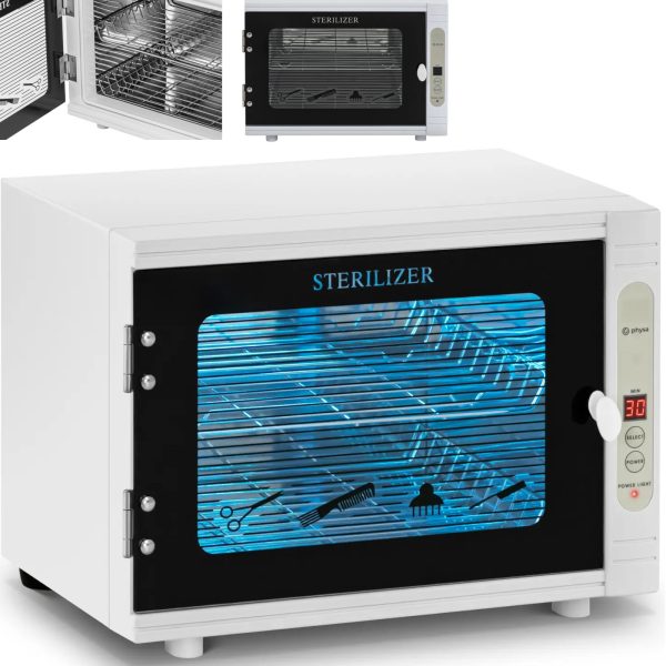 UV sterilizators kosmētikas instrumentiem ar LED taimeri 8 L UV sterilizators kosmētikas instrumentiem ar LED taimeri 8 L
