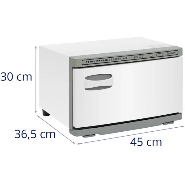 10040770-6 Kosmētiskais sildītājs dvieļiem ar UV 70 C 14 L 230 W UV sterilizāciju