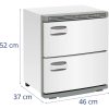 10040771-5 Dvieļu sildītājs ar UV 70 C 2 x 14 L 440 W uv sterilizācija