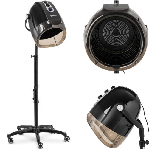 Haēla frizieru matu žāvētājs ar jonizāciju stāv 70 C 1000 W - melns